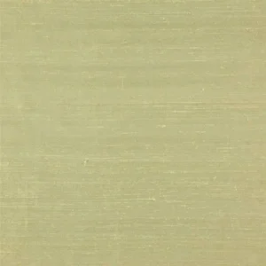 green plain silk-satin fabric from Designers Guild