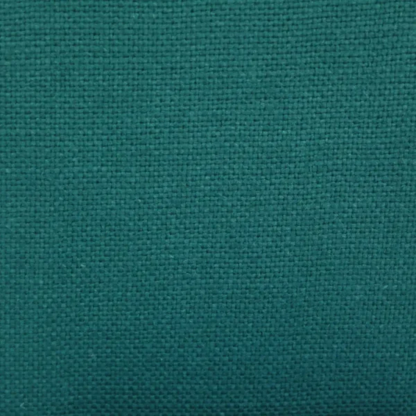 Conway Fabric - Viridian by green plain linen fabric from Designers Guild