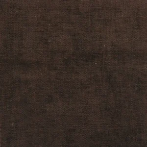 brown plain velvet-chenille fabric from Designers Guild