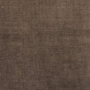 brown plain velvet-chenille fabric from Designers Guild