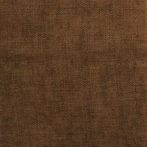 brown plain velvet-chenille fabric from Designers Guild