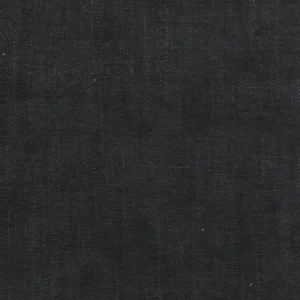black-grey plain velvet-chenille fabric from Designers Guild