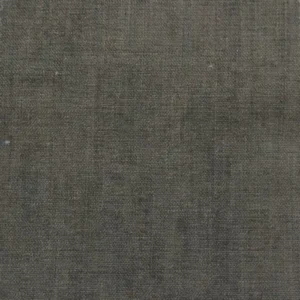 black-grey plain velvet-chenille fabric from Designers Guild