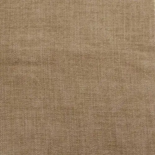 Bilbao Fabric - Linen by brown plain velvet-chenille fabric from Designers Guild