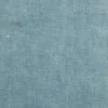 blue plain velvet-chenille fabric from Designers Guild