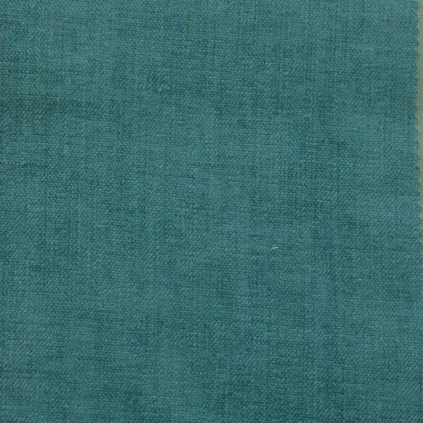 green plain velvet-chenille fabric from Designers Guild