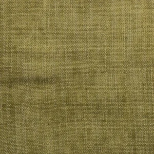 green plain velvet-chenille fabric from Designers Guild