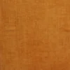 orange plain velvet-chenille fabric from Designers Guild