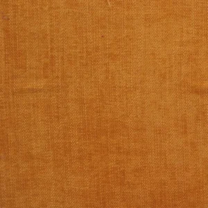 orange plain velvet-chenille fabric from Designers Guild