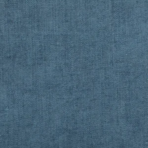 blue plain velvet-chenille fabric from Designers Guild