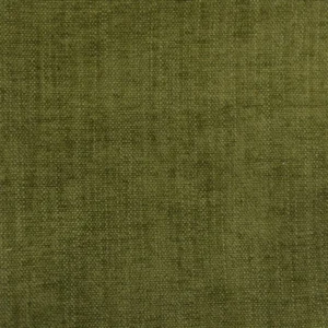green plain velvet-chenille fabric from Designers Guild