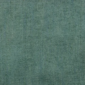 green plain velvet-chenille fabric from Designers Guild