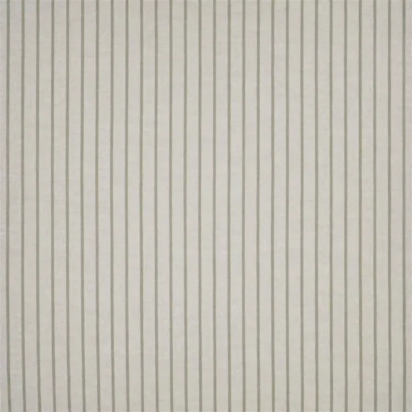 Brera Fino Fabric - Natural by black-grey striped linen fabric from Designers Guild