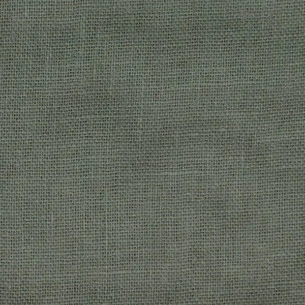 Glenmoye Fabric - Charcoal by black-grey plain linen fabric from Designers Guild