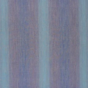 blue striped woven fabric from Designers Guild