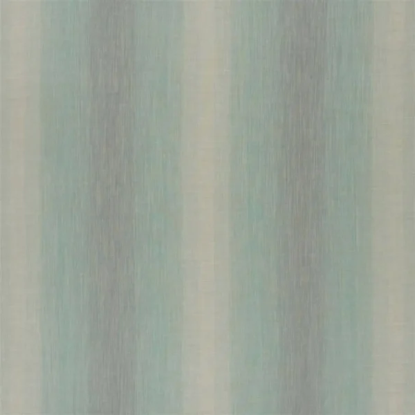 Cassano Fabric - Duck Egg by blue striped woven fabric from Designers Guild