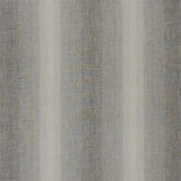 Cassano Fabric - Granite by black-grey striped woven fabric from Designers Guild