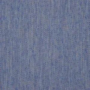 blue plain woven fabric from Designers Guild