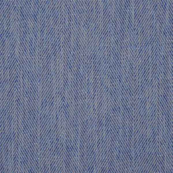 blue plain woven fabric from Designers Guild