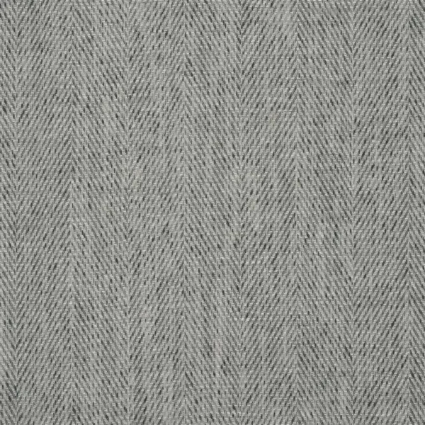 Torno Fabric - Granite by black-grey plain woven fabric from Designers Guild