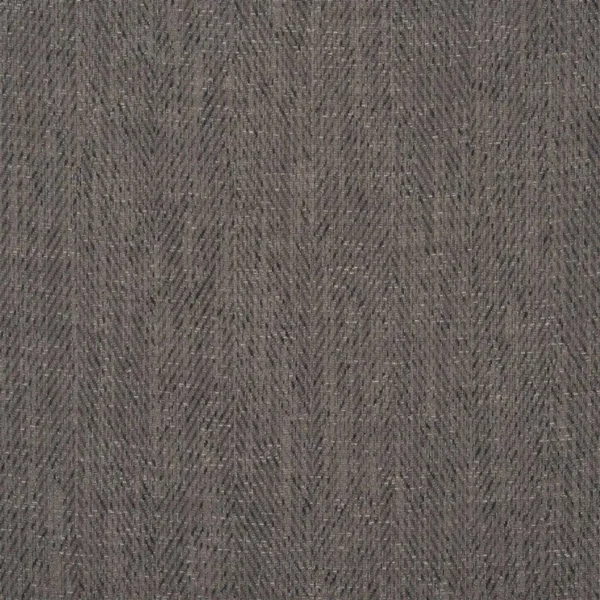 Torno Fabric - Smoke by black-grey plain woven fabric from Designers Guild