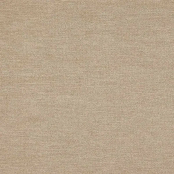 Lorton Fabric - Sand by brown plain woven fabric from Designers Guild