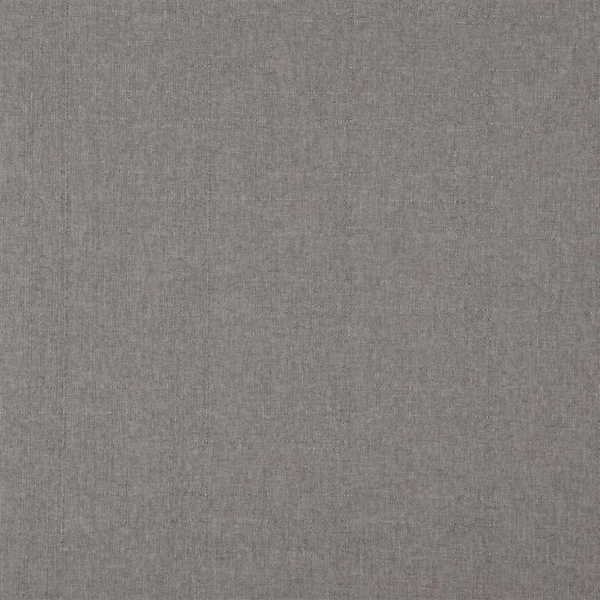 Bampton Fabric - Zinc by black-grey plain woven fabric from Designers Guild