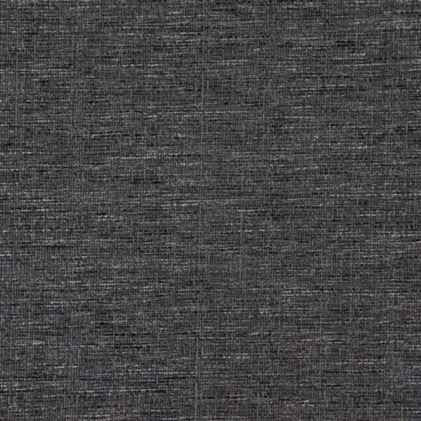 Grasmere Fabric - Charcoal by black-grey plain woven fabric from Designers Guild