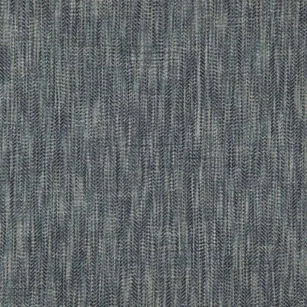 Keswick Fabric - Slate by black-grey plain woven fabric from Designers Guild