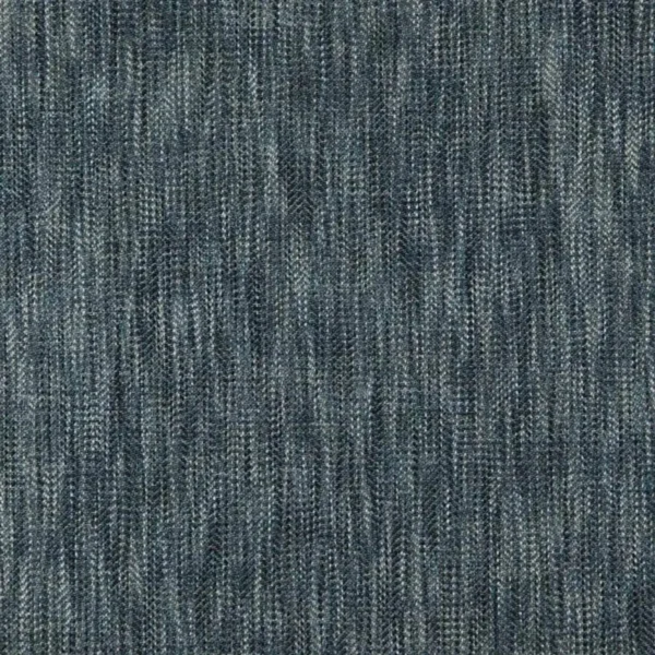 Keswick Fabric - Marine by blue plain woven fabric from Designers Guild