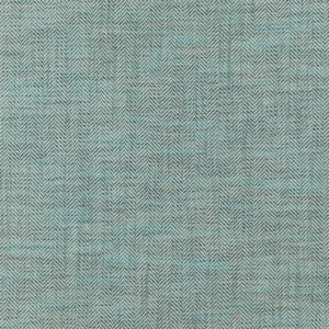 blue plain woven fabric from Designers Guild