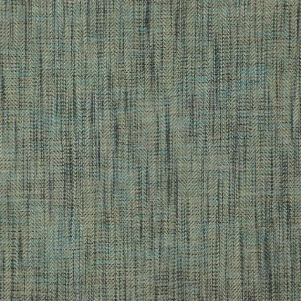 Keswick Fabric - Turquoise by blue plain woven fabric from Designers Guild