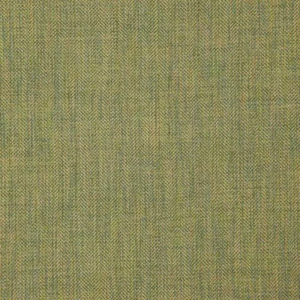 Keswick Fabric - Apple by green plain woven fabric from Designers Guild