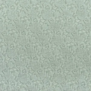 black-grey botanical jacquard fabric from Designers Guild