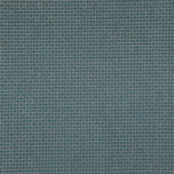 Barden Fabric - Sea by blue plain woven fabric from Designers Guild