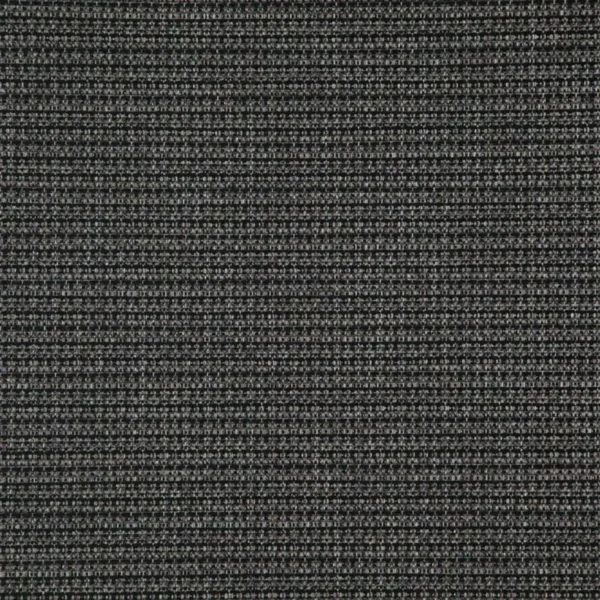 Newton Fabric - Charcoal by black-grey plain woven fabric from Designers Guild
