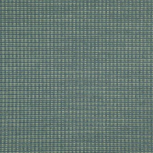 Langerton Fabric - Aqua by blue plain woven fabric from Designers Guild