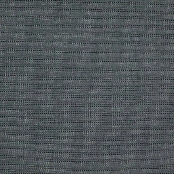 Linghaw Fabric - Indigo by blue plain woven fabric from Designers Guild