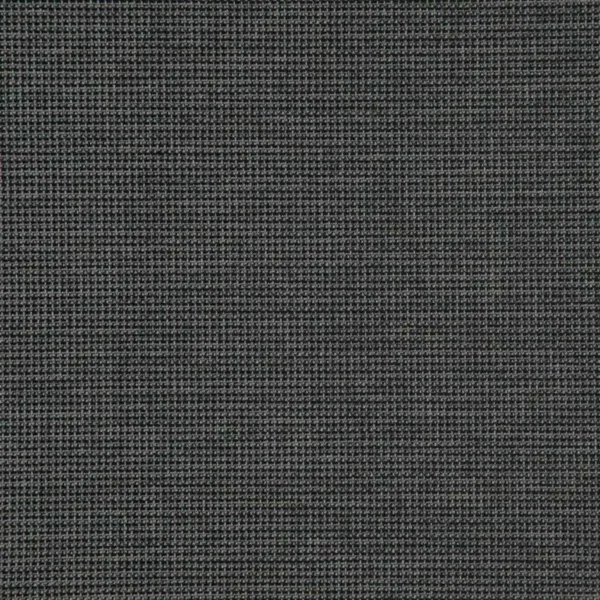 Linghaw Fabric - Charcoal by black-grey plain woven fabric from Designers Guild