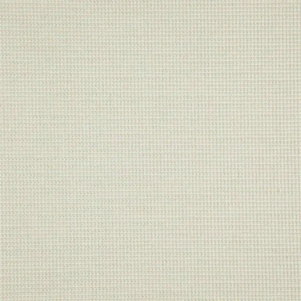Linghaw Fabric - Chalk by black-grey plain woven fabric from Designers Guild