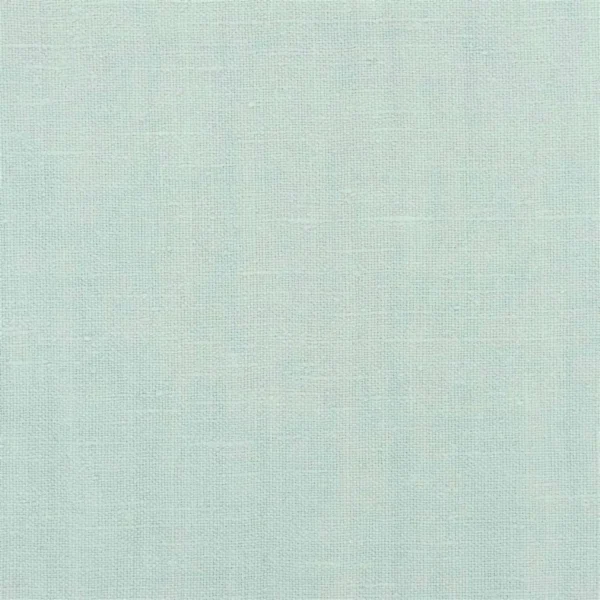 Brera Moda Fabric - Duck Egg by blue plain linen fabric from Designers Guild