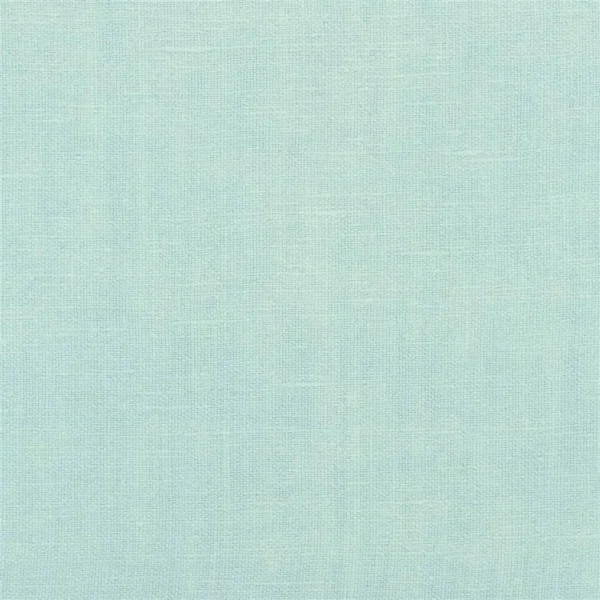 Brera Moda Fabric - Sky by blue plain linen fabric from Designers Guild