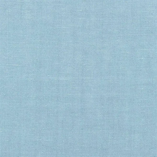 Brera Moda Fabric - Wedgwood by blue plain linen fabric from Designers Guild