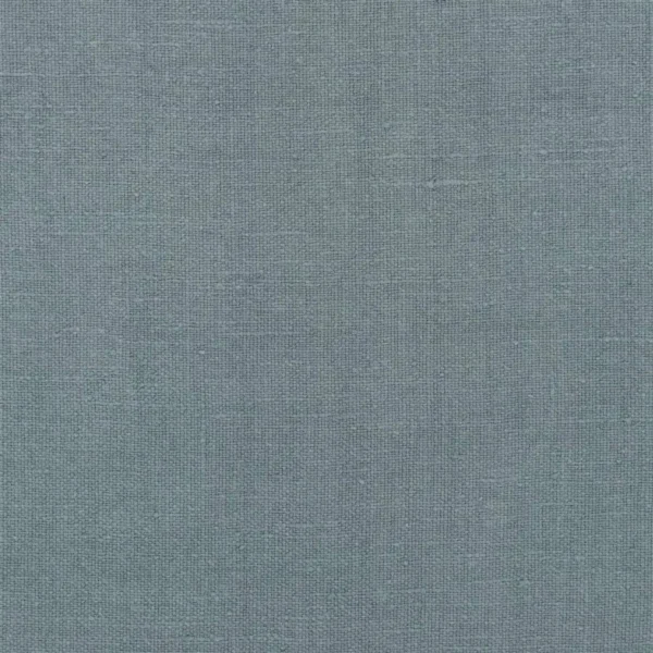Brera Moda Fabric - Dusk by black-grey plain linen fabric from Designers Guild