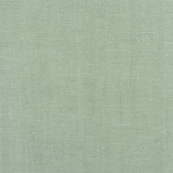 Brera Moda Fabric - Jade by green plain linen fabric from Designers Guild