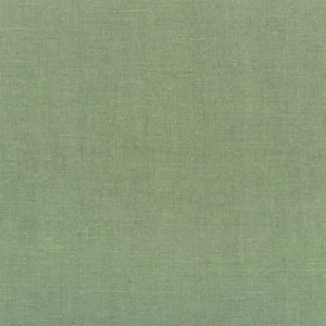 green plain linen fabric from Designers Guild