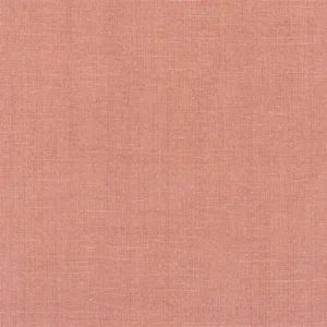 orange plain linen fabric from Designers Guild