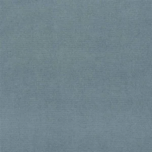 blue plain cotton fabric from Designers Guild