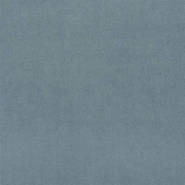 Madrid Fabric - Dusk by blue plain cotton fabric from Designers Guild