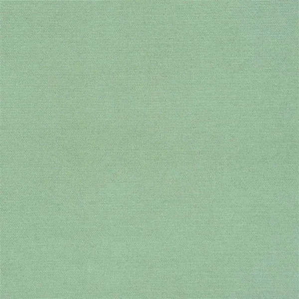 Madrid Fabric - Jade by green plain cotton fabric from Designers Guild
